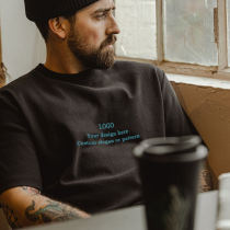 Custom Clothing Manufacturer 100% Cotton Digital Printed Crew Neck T-Shirt