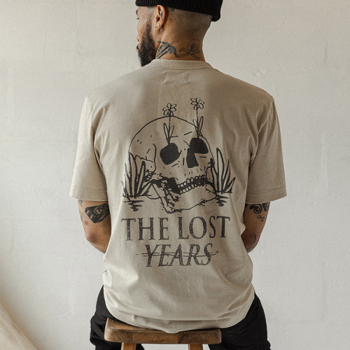 Custom Clothing Manufacturer 100% Cotton Digital Printed Crew Neck T-Shirt