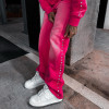 Custom Clothing Manufacturers Hot Diamond Acid Washed Cotton Pants