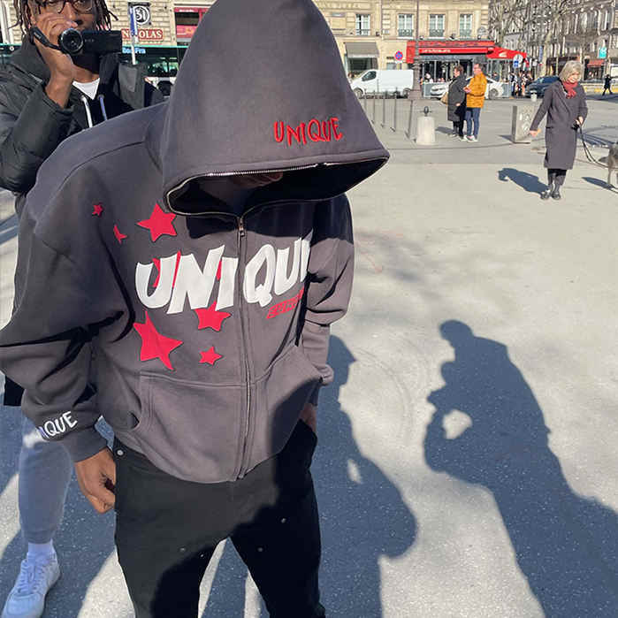 Puff Printing Hoodie