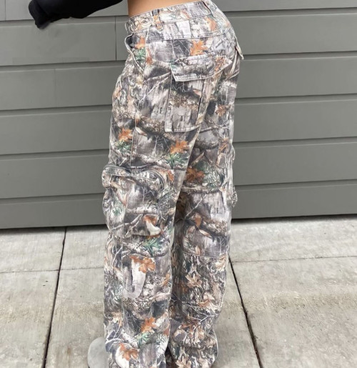 Custom Clothing Manufacturers Camouflage Twill Cargo Hunting Camo Pants