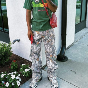 Custom Clothing Manufacturers Camouflage Twill Cargo Hunting Camo Pants