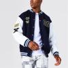 Custom Clothing Manufacturer Applique Embroidery Button cardigan Jackets