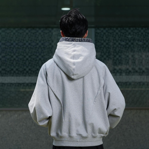 Custom Clothing Manufacturers Double Layer Hooded Blank Hoodies