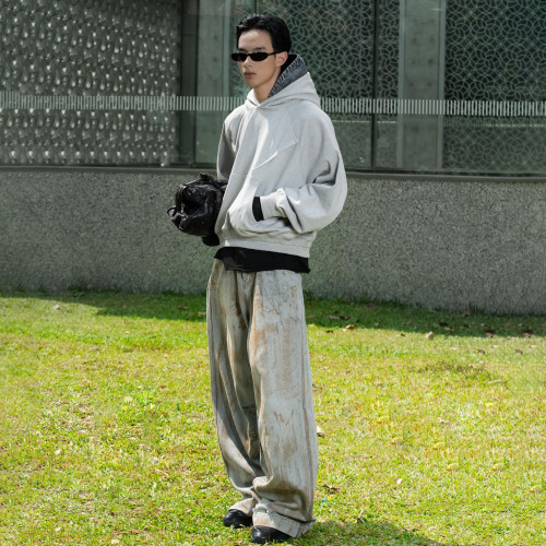 Custom Clothing Manufacturers Double Layer Hooded Blank Hoodies
