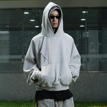 Custom Clothing Manufacturers Double Layer Hooded Blank Hoodies