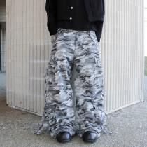 Custom Clothing Manufacturers 100% cotton Camouflage cargo pants