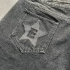 Custom Clothing Manufacturers Original Embroidered Double Waist Denim Shorts