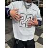 Custom Clothing Manufacturer Digital Printing Fake Two Piece Mesh T-Shirt