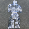 Custom Clothing Manufacturer Digital Printing Acid Wash Applique Embroidered Hoodies