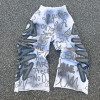 Custom Clothing Manufacturer Digital Printing Acid Wash Applique Embroidered Hoodies