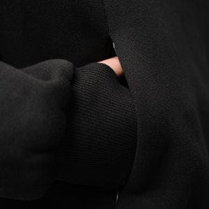 Custom Clothing Manufacturer Hood Drawstring Zipper Pocket Pullover Hoodie