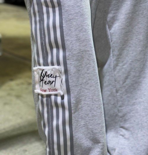 Custom Clothing Manufacturer Embroidery stripes Raw Casual Pants