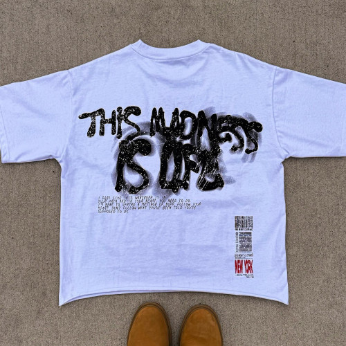 Custom Clothing Manufacturer Digital Printing 100% Cotton Casual T-Shirts