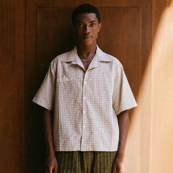 Custom Clothing Manufacturer Embroidery Short sleeve Button Cardigan Shirt