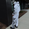 Custom Clothing Manufacturers Hot drilling Digital printing double hat Hoodie Set