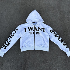 Custom Clothing Manufacturers Hot drilling Digital printing double hat Hoodie Set