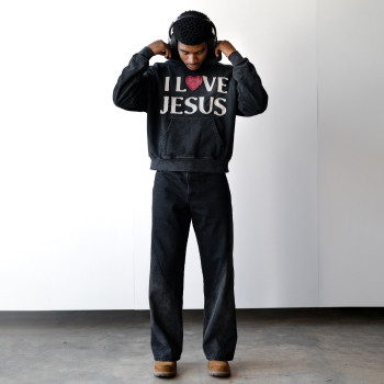 Custom Clothing Manufacturer Applique Embroidery Acid Wash Pullover Hoodie