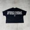 Custom Clothing Manufacturers raw digital printing Drop shoulder T-shirt