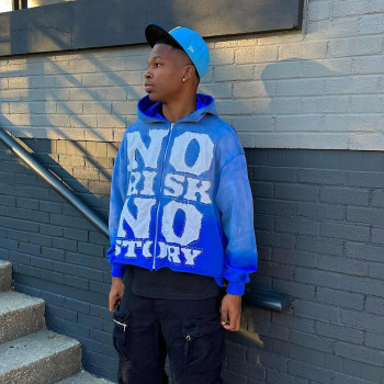 Custom Clothing Manufacturer Applique Embroidery Hot Stamping Raw Hoodie