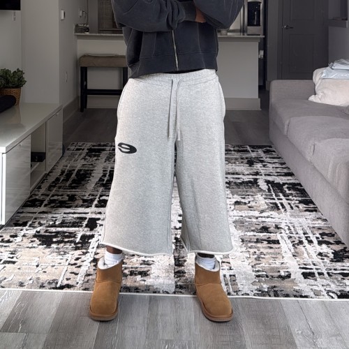Custom Clothing Manufacturer Waist cord digital printing Raw Pants