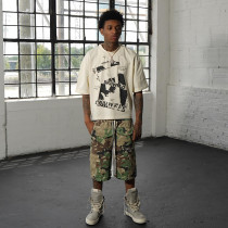 Custom Clothing Manufacturer Digital printing distress 100% Cotton T-shirt