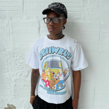 Custom Clothing Manufacturer Screen printing distress 100% cotton T-shirt