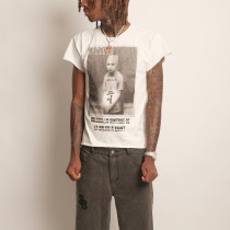 Custom Clothing Manufacturer Digital Printing 100% Cotton Raw T-Shirts