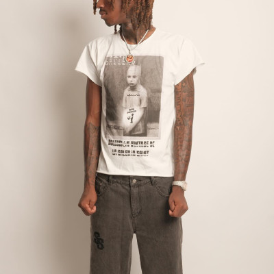 Custom Clothing Manufacturer Digital Printing 100% Cotton Raw T-Shirts