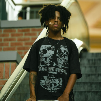 Custom Clothing Manufacturers Screen printed Dropped shoulders T-shirt