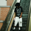 Custom Clothing Manufacturers Screen printed Dropped shoulders T-shirt