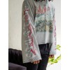 Custom Clothing Manufacturer Waffle Rivet Screen Printed T-Shirts