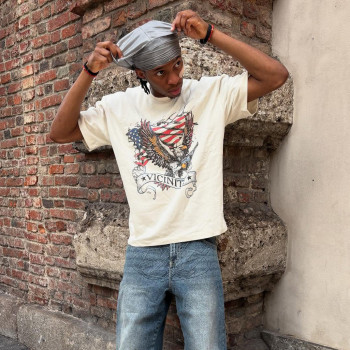 Custom Clothing manufacturers Screen printing 100% Cotton Custom logo T-shirt