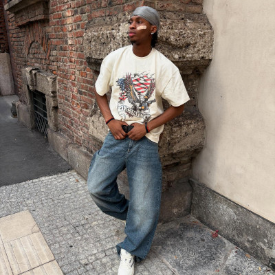 Custom Clothing manufacturers Screen printing 100% Cotton Custom logo T-shirt