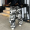 Custom Clothing manufacturers 100% nylon Camouflage distressed cargo pants
