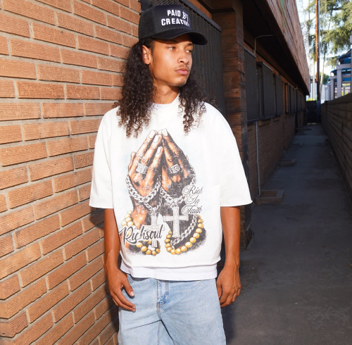 Custom Clothing Manufacturer Screen Printed Raw 100% Cotton T-Shirts