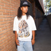 Custom Clothing Manufacturer Screen Printed Raw 100% Cotton T-Shirts