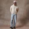 Custom Clothing Manufacturers Patch Embroidery Zipper Cardigan Hoodie