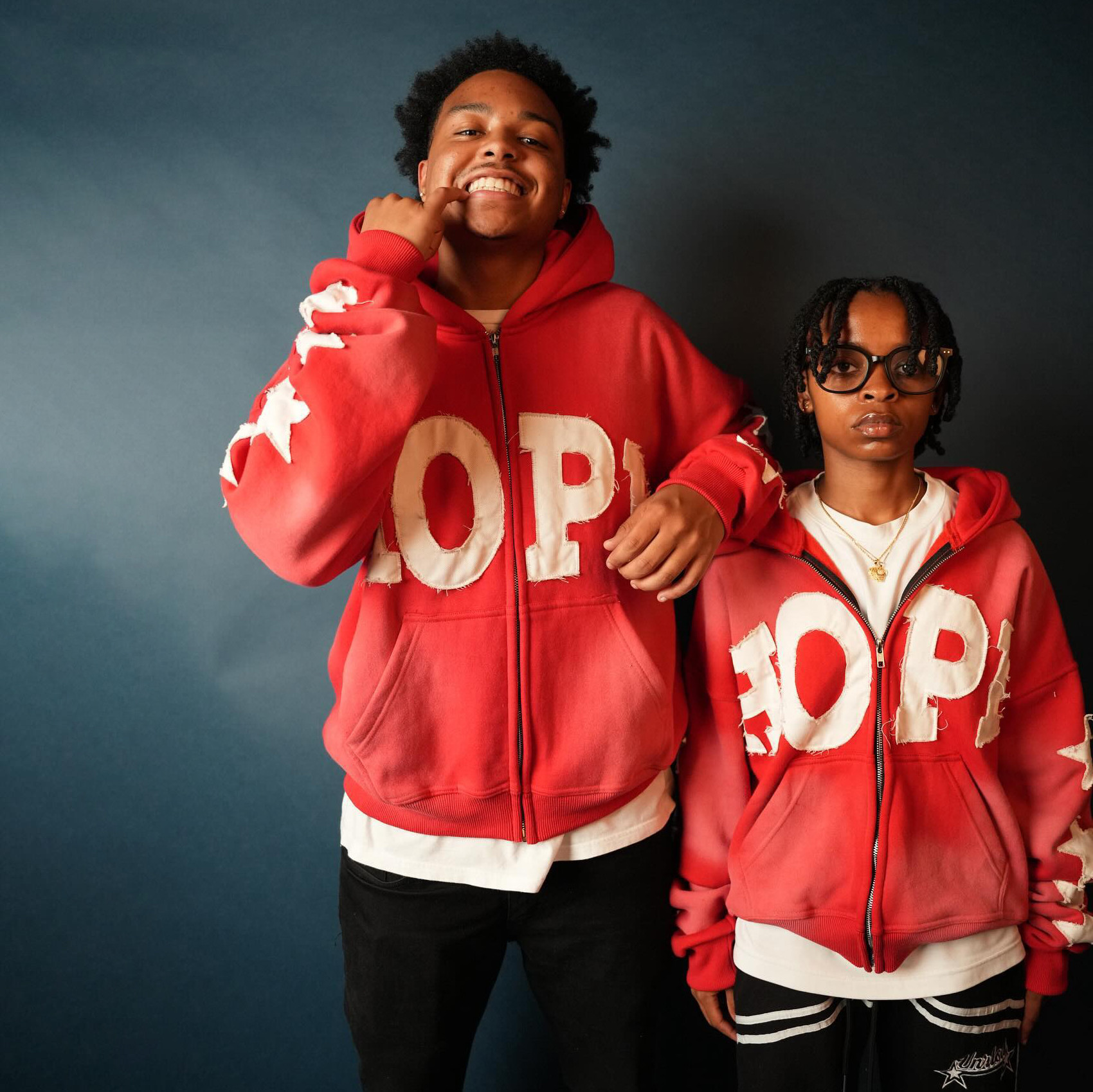 Puff Printing Hoodie