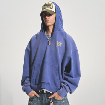 Custom Clothing Manufacturers Distressed Digital Printing Pullover Hoodies