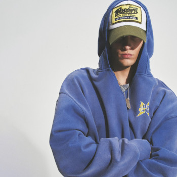 Custom Clothing Manufacturers Distressed Digital Printing Pullover Hoodies