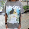 Custom Clothing Manufacturers Distressed Digital Printing Raw T-Shirt