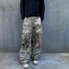 Custom Clothing Manufacturers 100% cotton Camouflage overalls casual pants