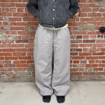 Custom Clothing Manufacturers Waist Rope Nylon Casual Pants