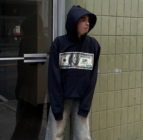 Custom Clothing Manufacturers Digital Printing Logo 100% Cotton Casual Hoodie