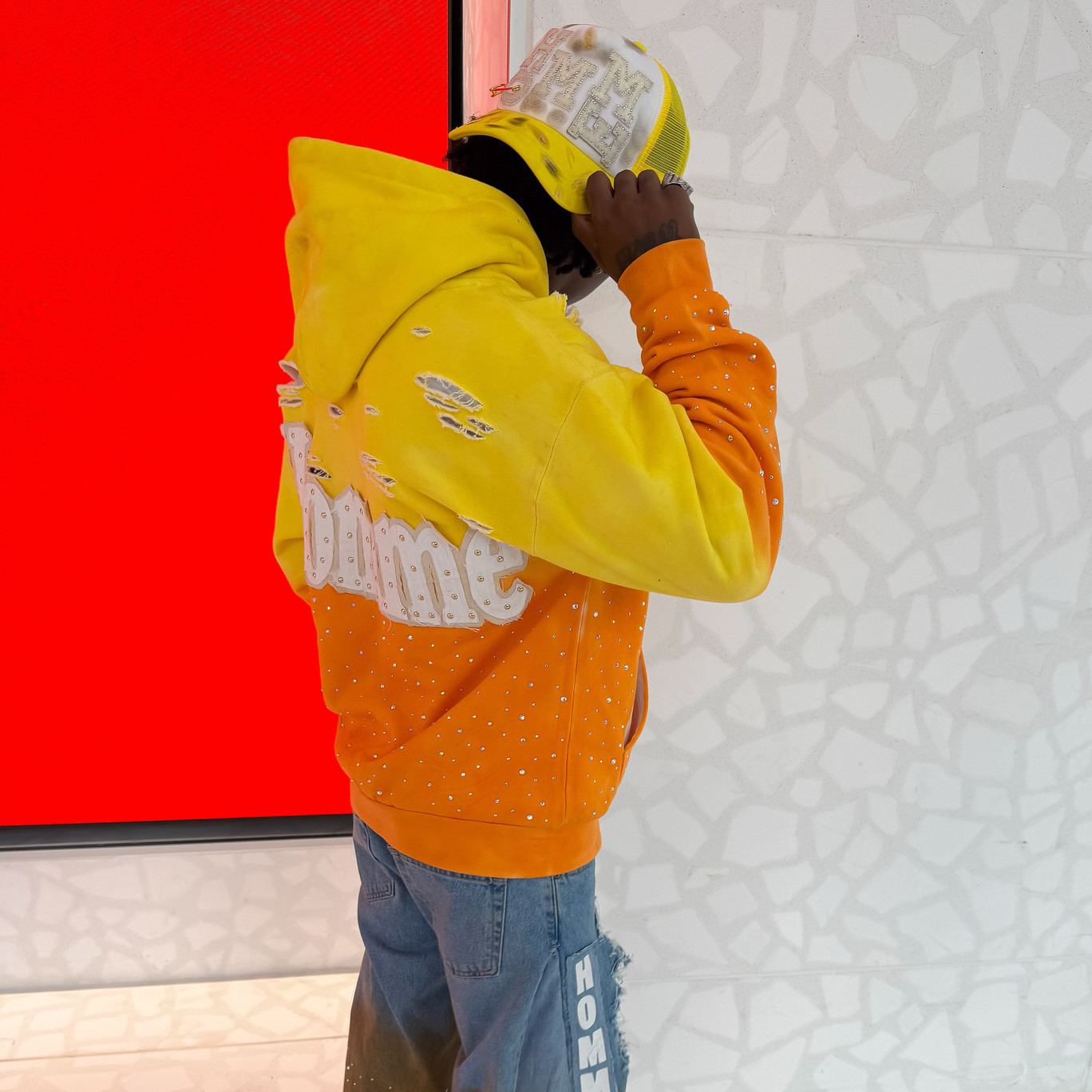 Puff Printing Hoodie