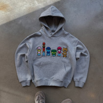 Custom Clothing Manufacturers Embroidery Logo 100% Cotton Casual Hoodies