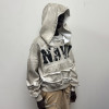 Custom Clothing Manufacturers Screen Printing Spray Dirty Effect Distressed Hoodie