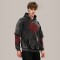 Custom Clothing Manufacturers Embroidery Acid Wash Double-layered Sleeves Hoodie
