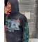 Custom Clothing Manufacturers Digital Printing Acid Wash Pullover Hoodie